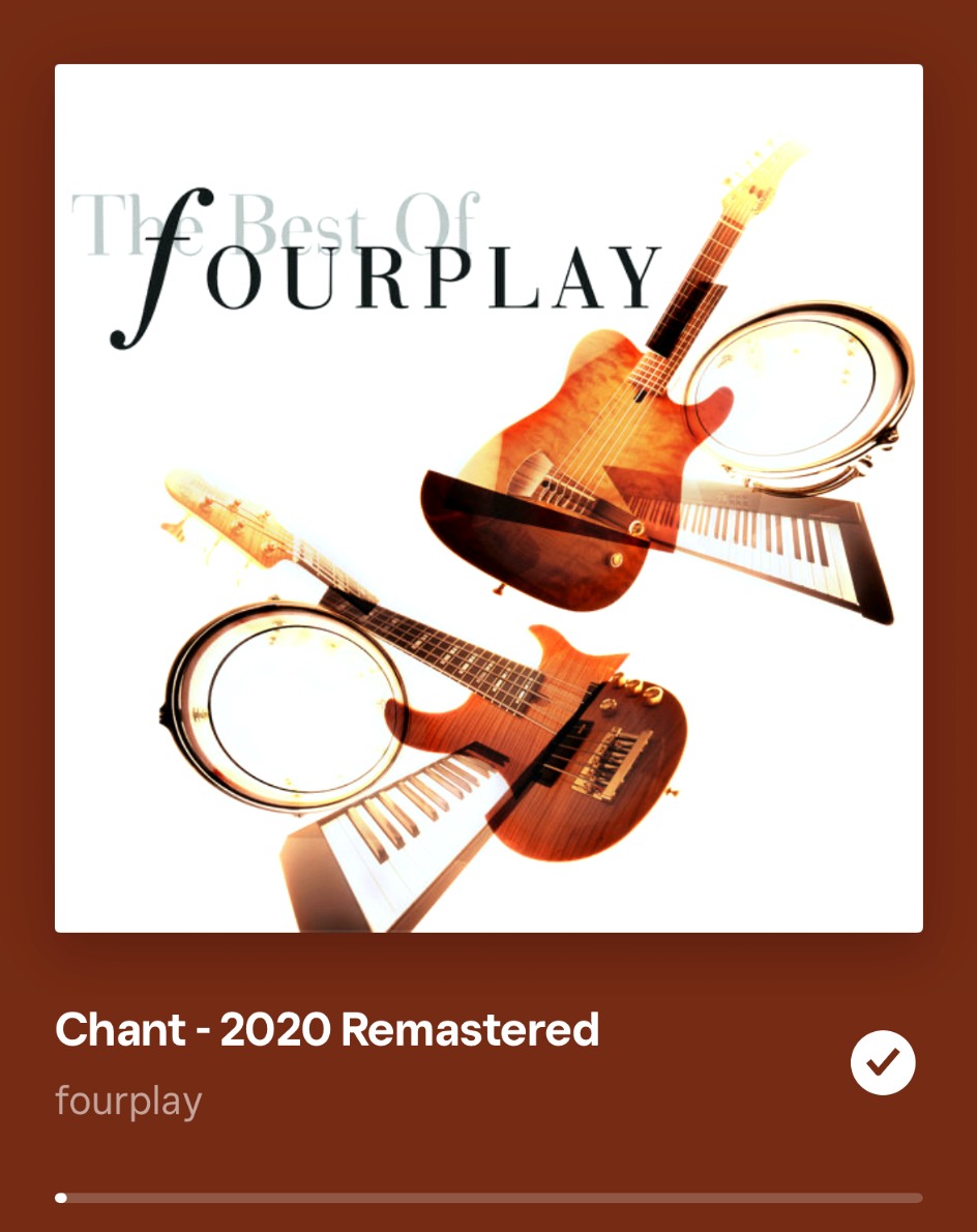 Fourplay의 Chant 앨범 화면