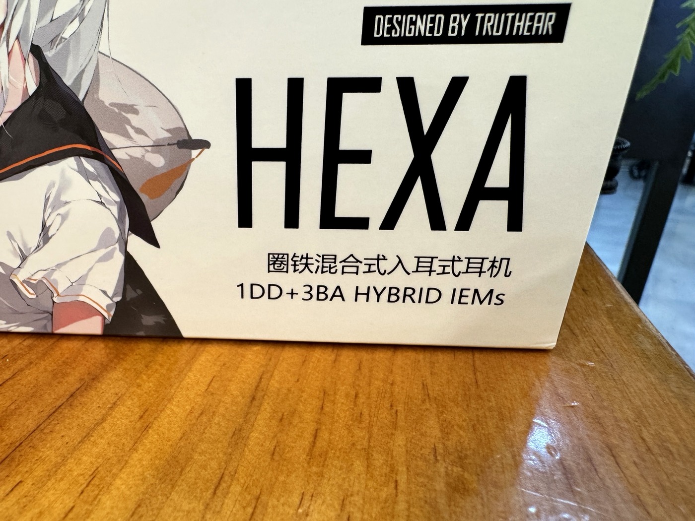 TRUTHEAR HEXA 패키지와 이어폰